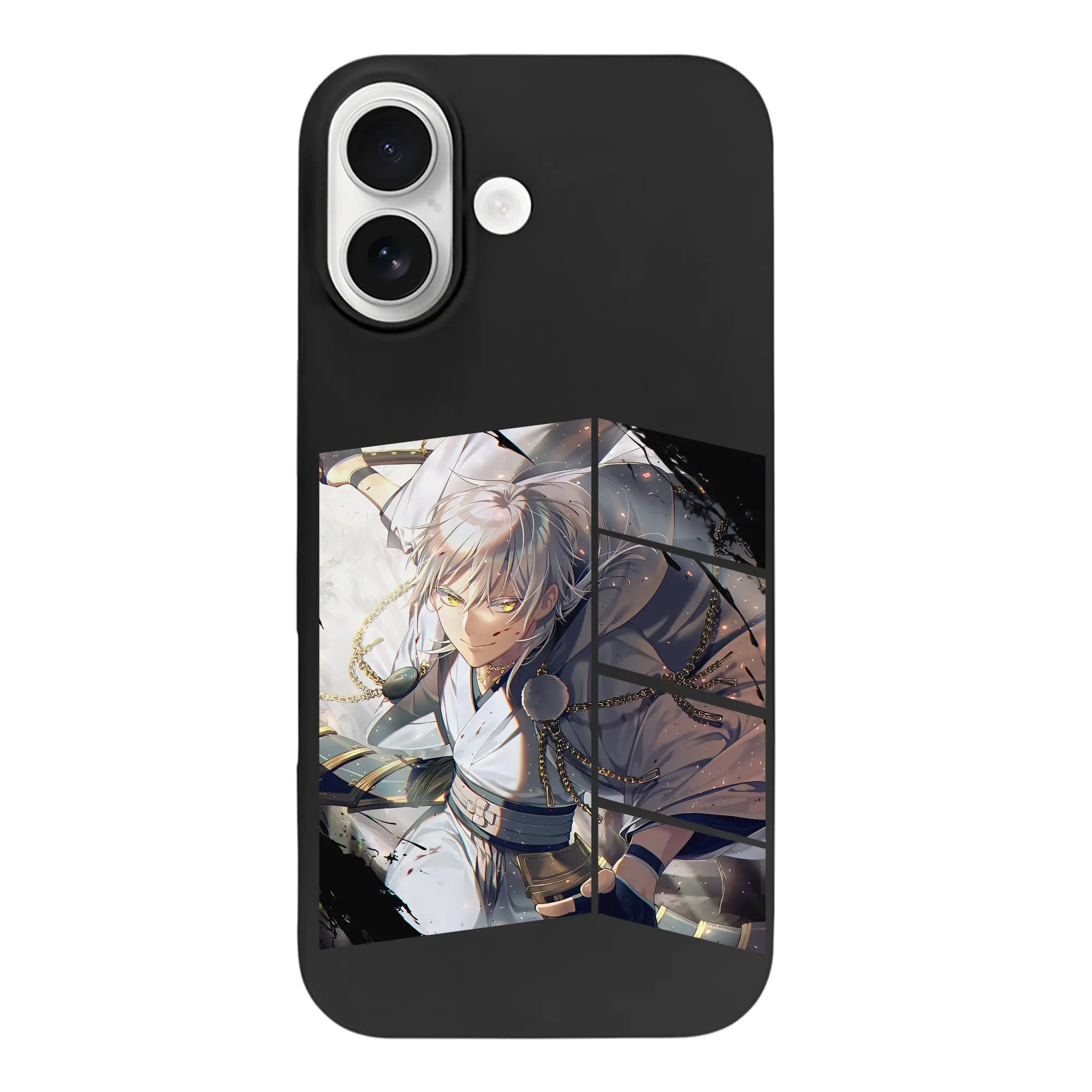 刀剣乱舞 グッズ,鶴丸国永 - iPhone 17 シリーズ シリコンケース 薄型 耐衝撃 指紋防止 ソフトタッチカバー 精密フィット 傷防止 保護ケース iPhone 17/17 Air/17 Pro/17 Pro Max 対応